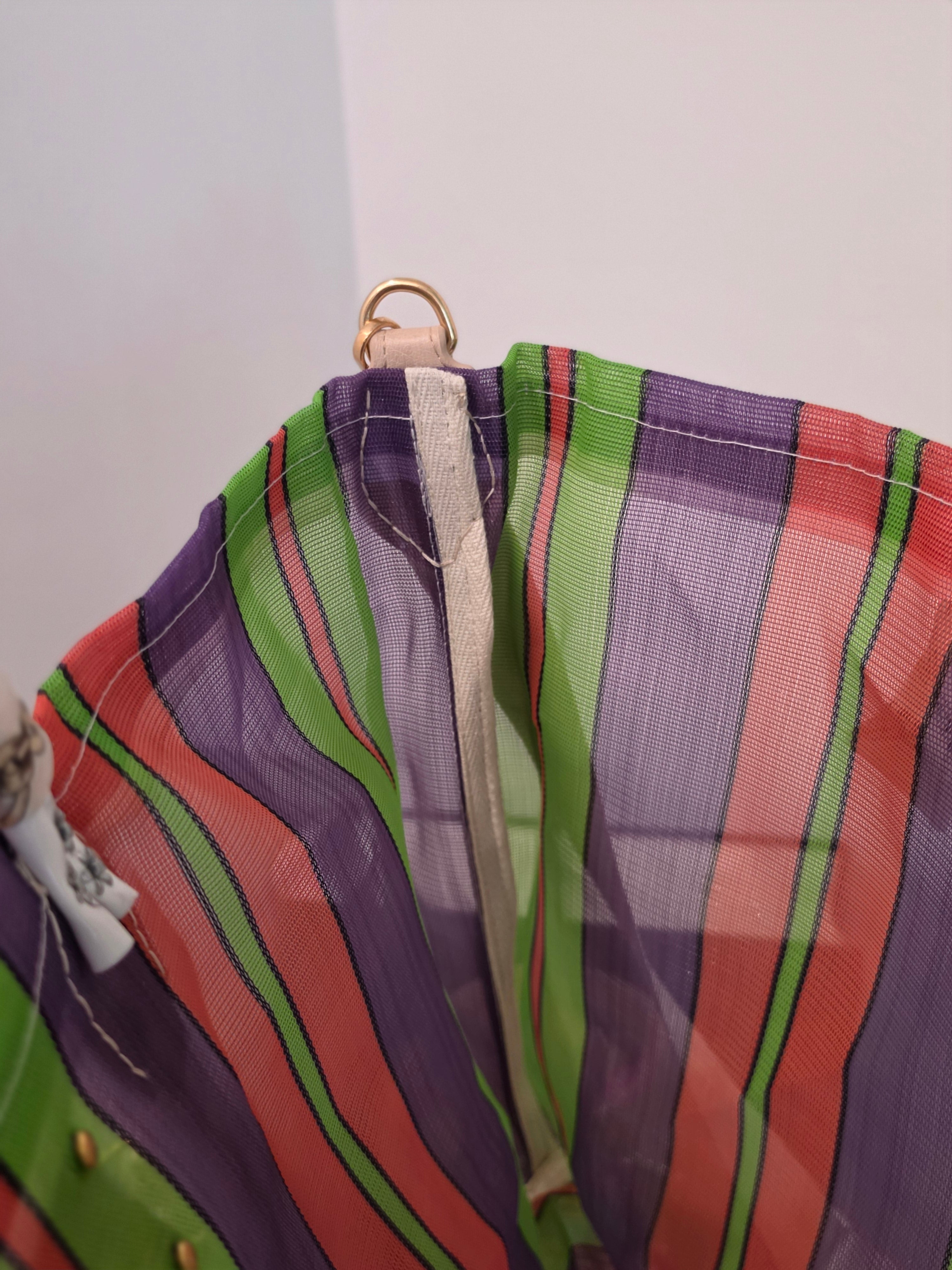 Bolso de Mercado Mediano (M) "Luchador y Paleta Payaso" con Correa Ajustable
