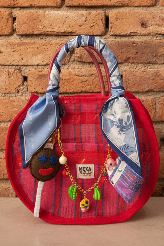 Bolso Redondo  "Mercadito Dulce"