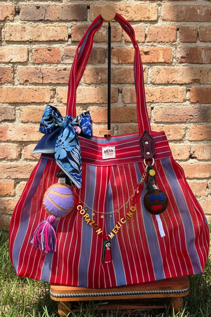 Bolso Tote Grande "Corazón Mexicano"