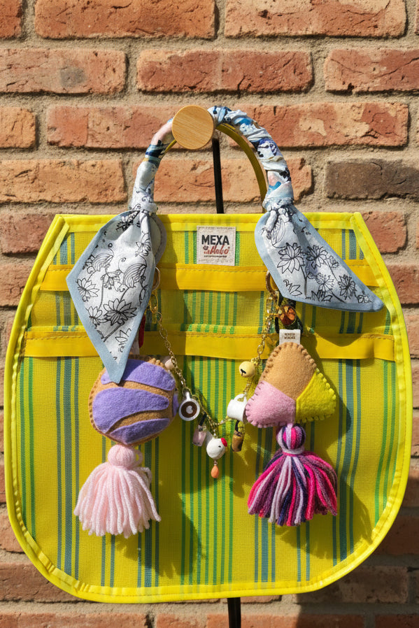 Bolso Canasta Mediano "Cafecito Mañanero"
