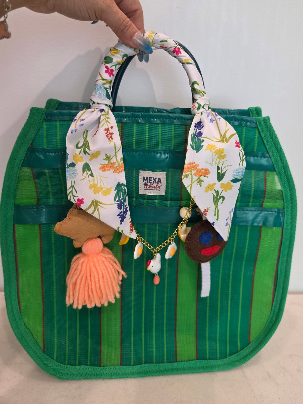 Bolso Circular mediano "El Mercadito"