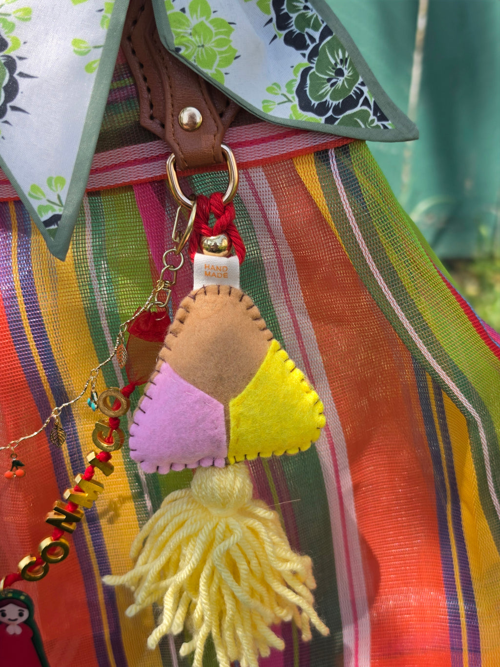 Bolso Canasta Multicolor "Siempre Conmigo"