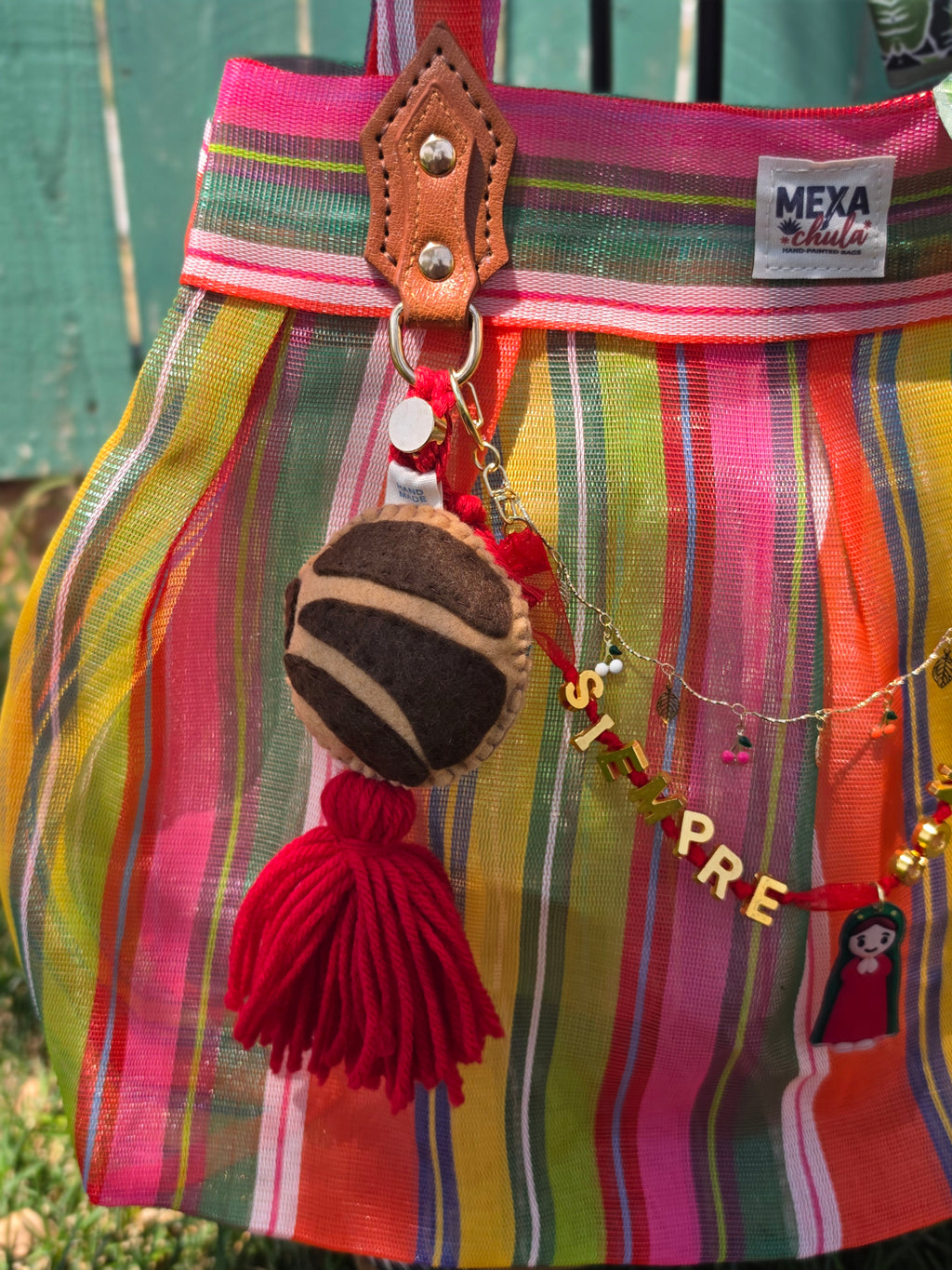 Bolso Canasta Multicolor "Siempre Conmigo"
