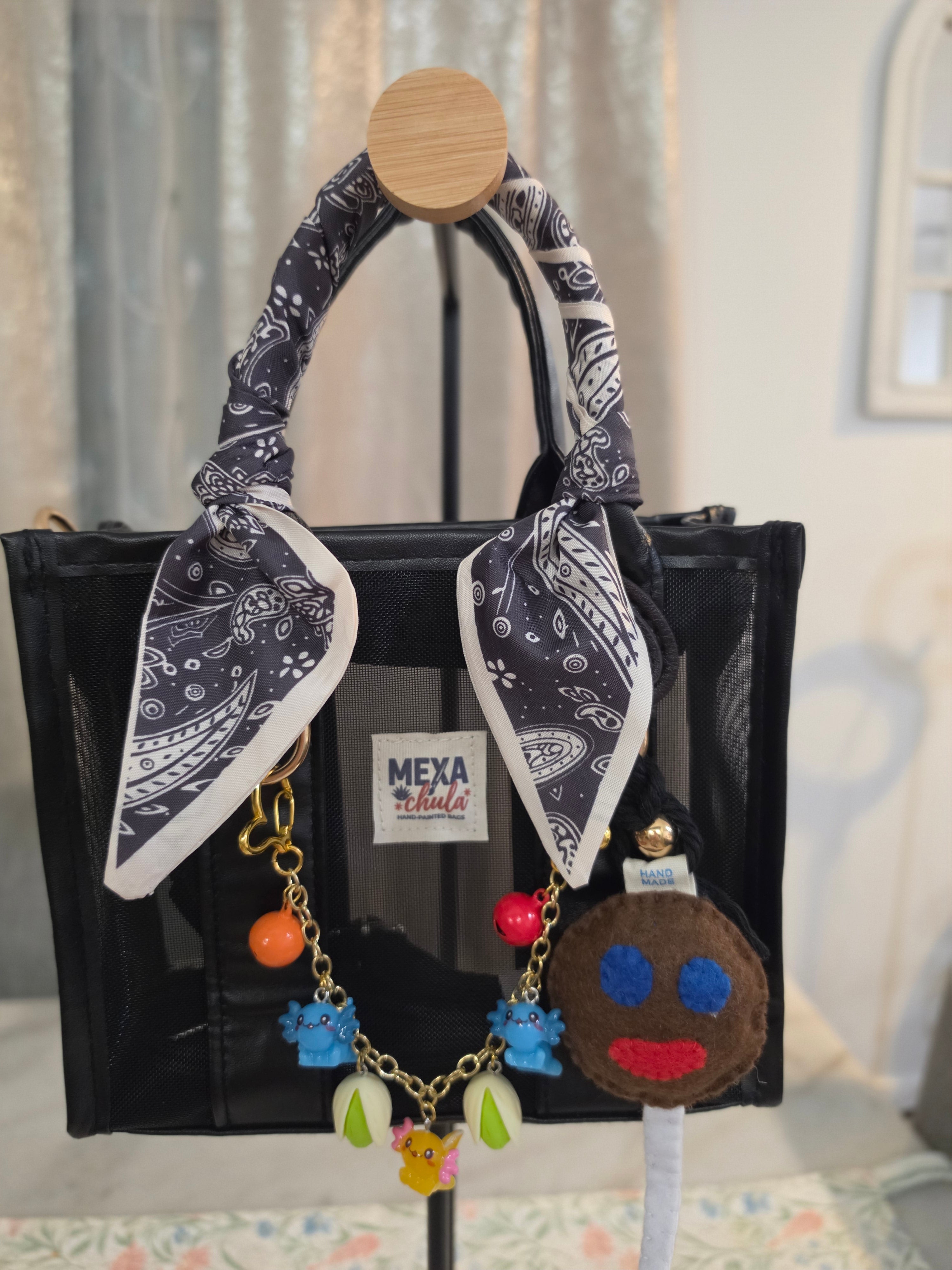 Tote Cuadrado "Chic Pop"